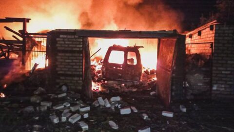 Ukraine downs cruise missile and 16 drones in massive overnight russian attack