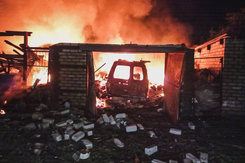 Ukraine downs cruise missile and 16 drones in massive overnight russian attack