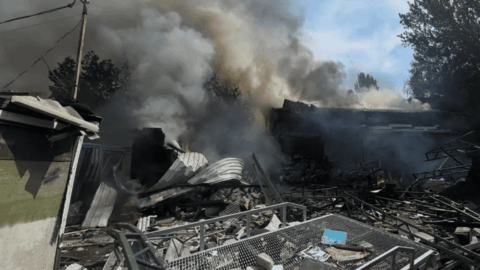 Zaporizhzhia under attack