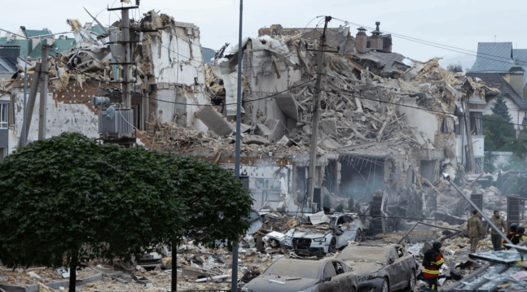More than 70 people injured in Ukraine as a result of massive Russian strike