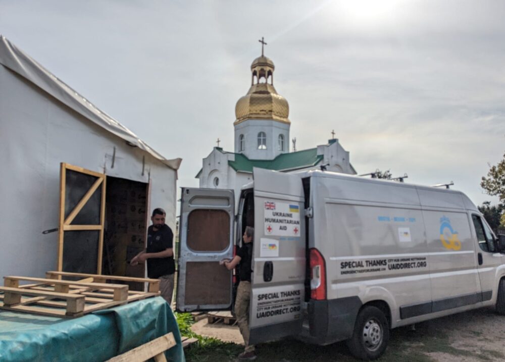 A Journey of Loss and Hope: How UAid Direct Brings Light to War-Torn Ukraine