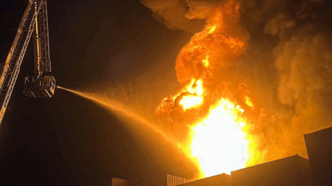 Russian forces struck a DTEK energy facility in the Odesa region, causing significant damage