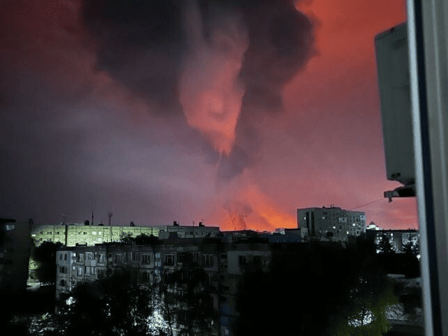 Drones Attack Orenburg and Samara Region in Russia, Oil Refinery and Largest Gas Complex on Fire