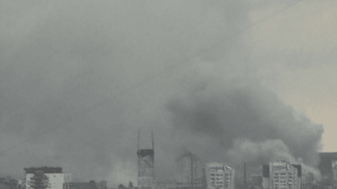 Russian ballistic missiles hit Kyiv overnight, October 25, 2025