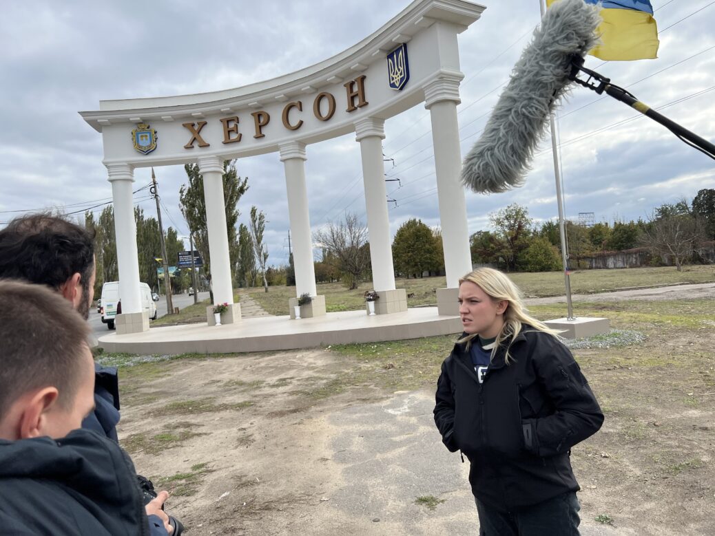 Kelsie Kimberlin Visits Kherson Maternity Hospital — Life and Resilience in a Hero City