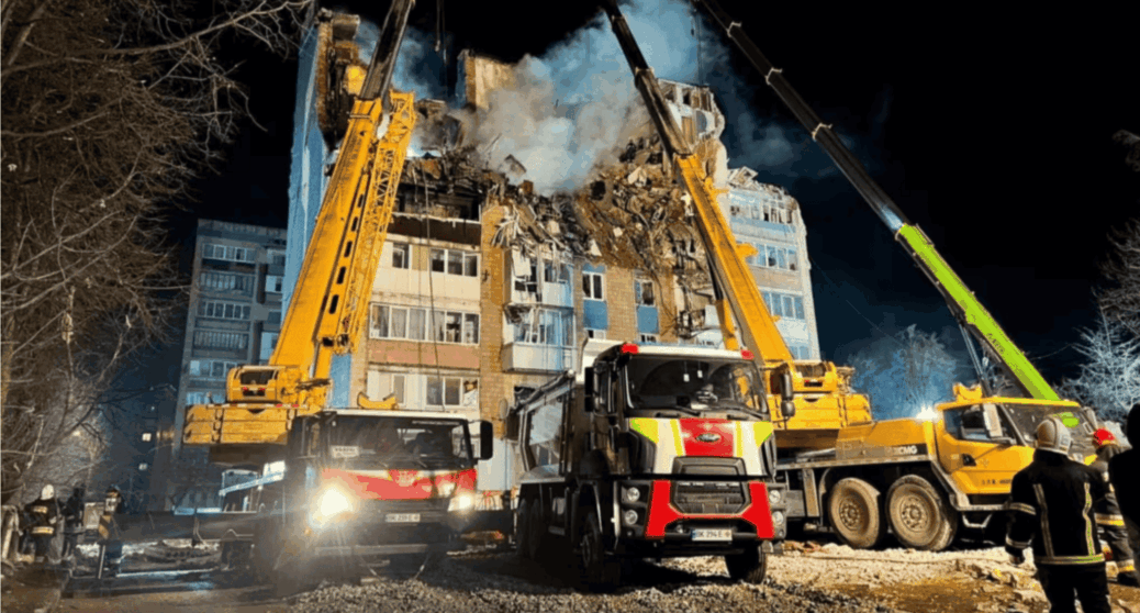 Russian Strike on Ternopil: Whereabouts of 22 People Still Unknown