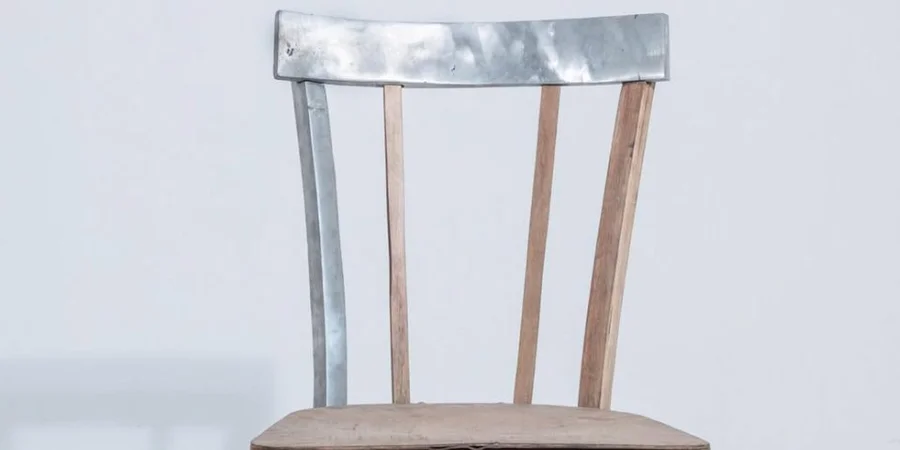 With Fragments of Russian Missiles: French Artist Creates Sculptures from Damaged Ukrainian Furniture