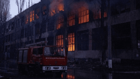 Damage in Odesa after massive Russian missile and drone strike