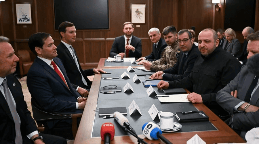 Ukrainian and U.S. Delegations Conclude Latest Round of Talks in Miami