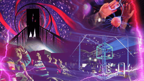 Interior of interactive science museum in Ukraine 2025