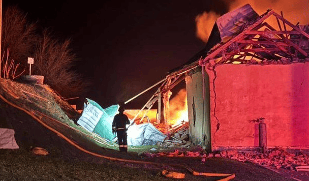 Russian Strike Odesa Region Damages Energy Facility and Civilian Buildings