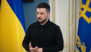 President Zelenskyy speaking about Donbas demilitarized economic zone