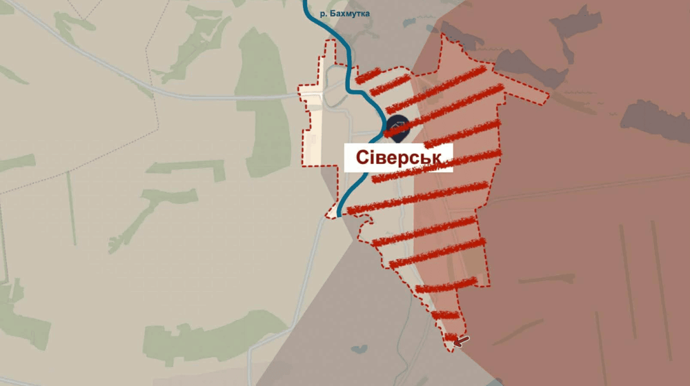 Battle for Siversk in Donetsk region amid Russian offensive