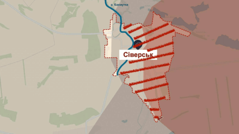 Battle for Siversk in Donetsk region amid Russian offensive