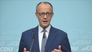 German Chancellor Friedrich Merz speaks on Ukraine and European defense