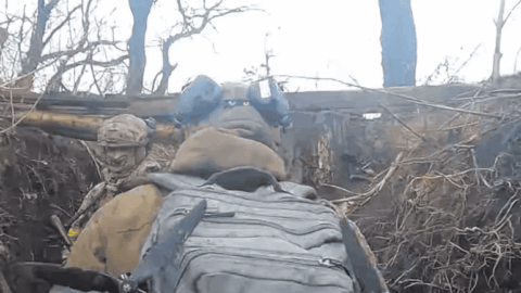 Ukrainian troops advancing near Pokrovsk and Myrnohrad during assault operation
