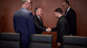 Ukraine and U.S. representatives at second peace talks in Berlin