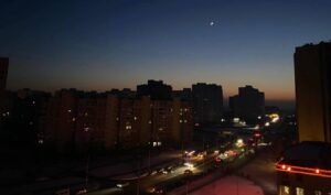Kyiv residents endure freezing apartments and blackout conditions after Russian missile and drone strikes on energy infrastructure