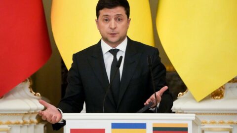 Illustration showing war leadership failure, missiles, corruption symbols, and Ukraine’s struggle between political power and frontline needs.