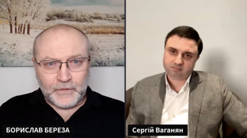 Journalists Boryslav Bereza and Serhii Vahanian in online discussion about Ukraine SBU corruption and alleged $10M black cash scheme