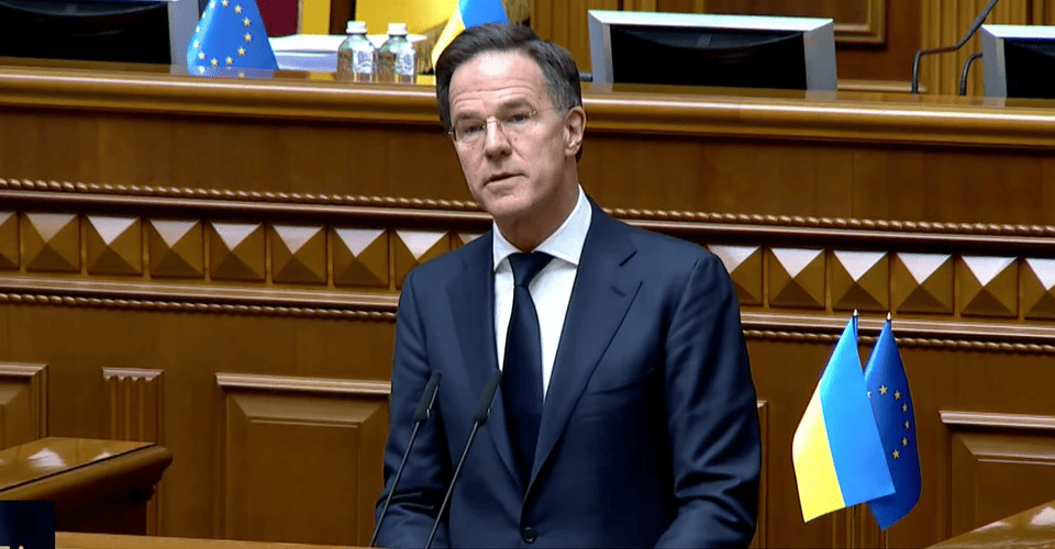 “After a Peace Agreement, Armed Forces and Support at Sea and in the Air Will Appear”: NATO Secretary General Rutte Addressed the Verkhovna Rada on Support for Ukraine