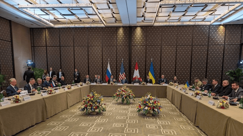 Delegates from Ukraine, the United States and Russia convening in Geneva for high-stakes peace negotiations on security and humanitarian crisis.