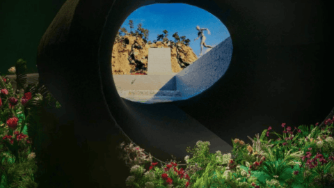 View of the “What We Talk About When We Talk About Crimea” exhibition space in Warsaw with Ukrainian contemporary artworks and cultural reflections. :contentReference[oaicite:1]{index=1}