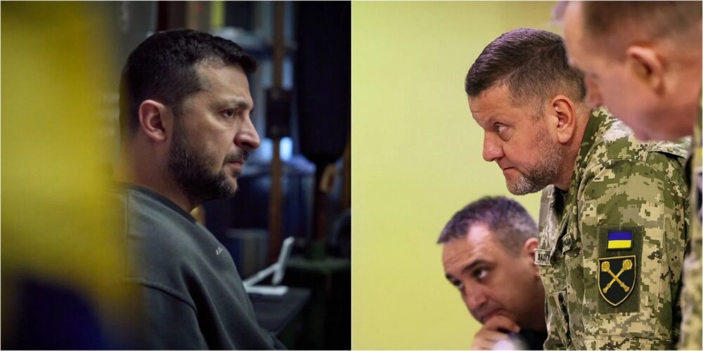 Documentary still highlighting debate over Ukraine leadership decisions and military preparedness before Russia’s full-scale invasion.