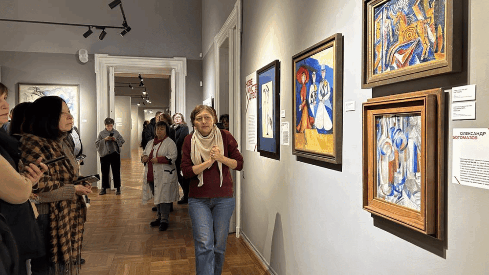 Portraits or artworks by influential women artists representing feminist art movement and transformation of global art culture