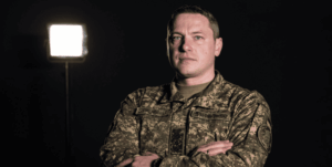 Ruslan Muzychuk, National Guard spokesman, speaking about high public trust and the Guard’s role in Ukraine’s defense