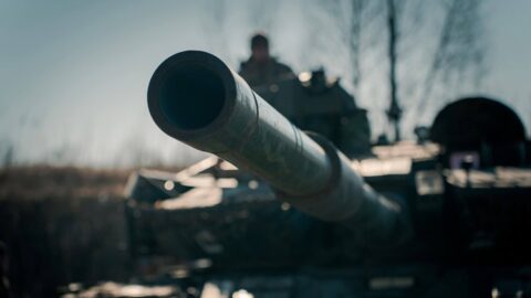 Ukrainian frontline under heavy fire with smoke rising as strikes and clashes intensify during March 19 2026 war developments