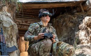 Ukrainian soldiers on frontline positions during ongoing battles in the Russia Ukraine war