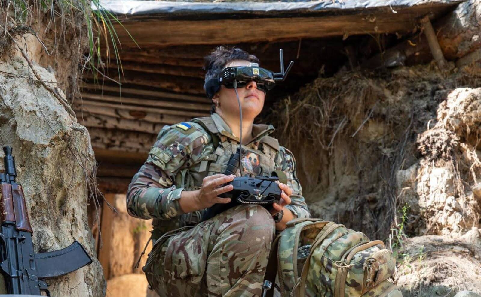 Ukrainian soldiers on frontline positions during ongoing battles in the Russia Ukraine war