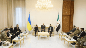 Zelenskyy meets Syrian and Turkish officials in Damascus during trilateral talks focused on security, war strategy, and regional cooperation