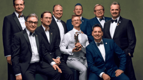 Axios Ukrainian choir performs award-winning Ukrainian War Requiem after winning Juno Award 2026 in Canada