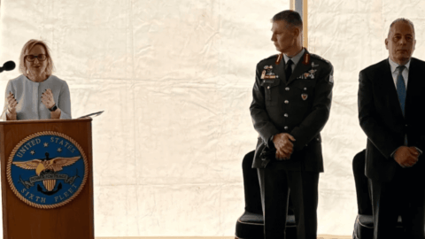 US diplomat Julie Davis during official engagement representing United States policy in Ukraine amid ongoing war