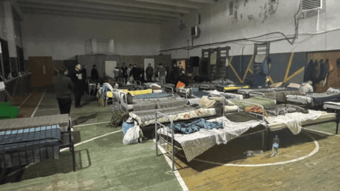 Uzhhorod recruitment center building under investigation for alleged detention abuse and unsanitary conditions Ukraine