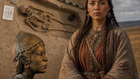 Ancient female warrior burial at Mamay-Hora Ukraine steppe archaeology Amazons myth discovery