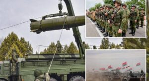 Belarusian and Russian military forces participate in tactical nuclear weapons drills involving missile and aviation units