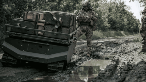 Gereon ground robot by ARX Robotics deployed in Ukraine for logistics and frontline military operations