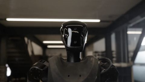 Phantom MK-1 humanoid robot undergoing logistics testing in Ukraine as military robotics development accelerates