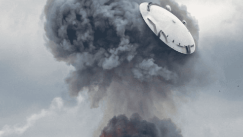 Smoke rises over the Moscow Oil Refinery after a Ukrainian drone strike damaged critical fuel infrastructure