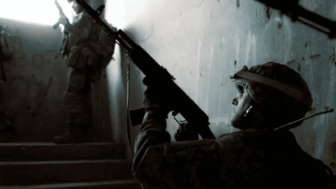 Ukrainian soldiers during military operations as Ukraine unveils major armed forces reform plans
