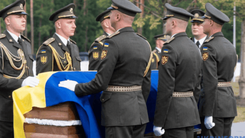 Yevhen Konovalets reburied at Ukraine’s National Military Memorial Cemetery