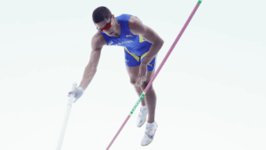 Ukrainian pole vaulter Oleksandr Onufriiev reaches the European final in Birmingham