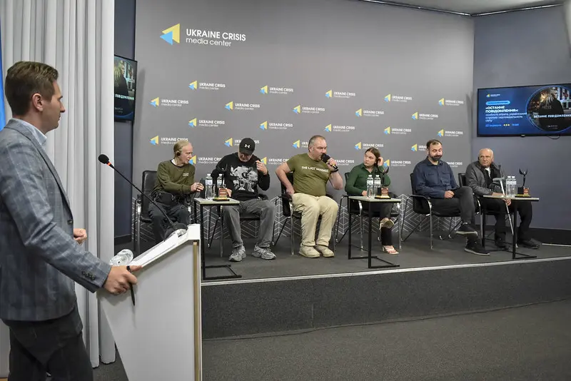 Press conference of the The Last Message team ahead of the Ukrainian theatrical premiere 
