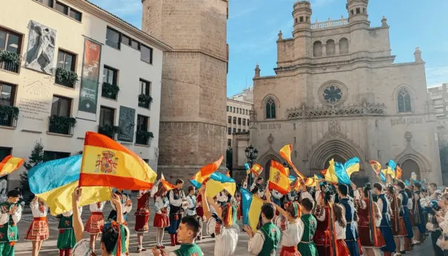 Community Holds Ukrainian Culture Week in Castellón